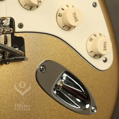 2014 Fender 60th Anniversary American Standard Stratocaster Aztec Gold image 5