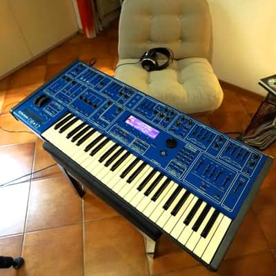 Oberheim OB-12 49-Key 12-Voice Synthesizer 2000 - Blue