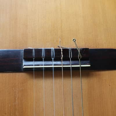 Vintage 1950-60s Geronimo Villafan La Michoacana Classical Flamenco Acoustic Guitar Made In Mexico Beautiful Design Lush Huge Tones Garrido Case image 6