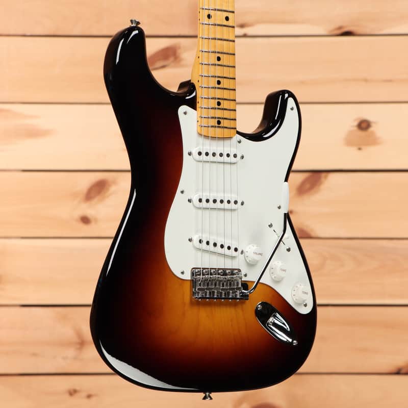 Fender Custom Shop Vintage Custom 1955 Stratocaster NOS - Wide Fade 2-Color Sunburst-R134432 image 1