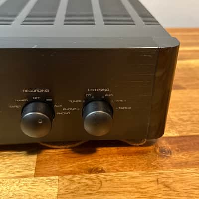 Rotel Ra 1520 Integrated Amplifier Phono Input Turntable Pre Out Black image 8
