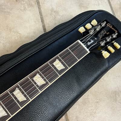 2024 Gibson USA Les Paul Studio Electric Guitar Ebony image 7