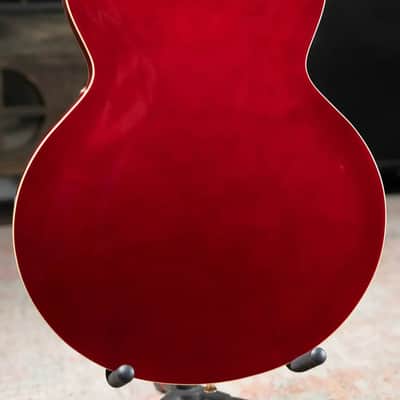Epiphone Jorma Kaukonen Signature JA-Riviera, Cherry w/ Hardshell Case - Used image 9