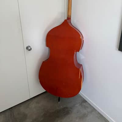Upright acoustic bass 3/4" scale w/ pickup and French bow. image 2