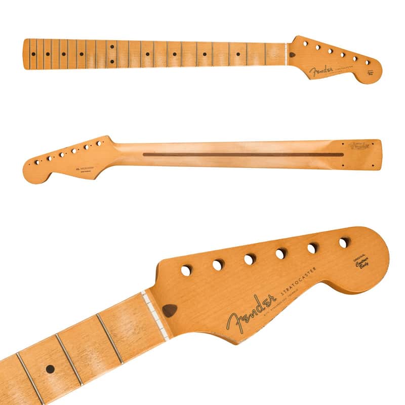 Fender Road Worn 50's Stratocaster Neck 21 Frets Maple Soft V 0999972921 image 1