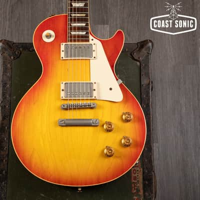 2009 Gibson Custom Shop 1958 Reissue Les Paul LPR-8 R8 Plain Top image 5
