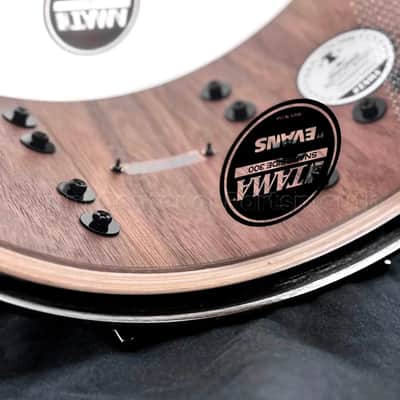Tama Starclassic G-Walnut/Birch Snare Drum 14x6.5 Crimson Sapphire Cascade image 6