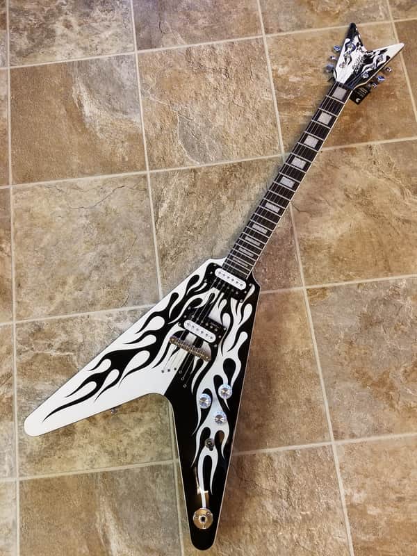 Dean Michael Schenker Custom Flames Graphic | Reverb