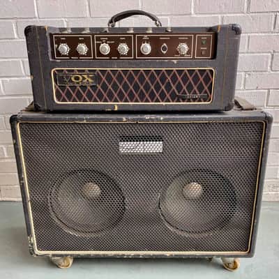 RARE Jimi Hendrix Tour Played Vox Defiant 100 Watt Artist Owned Vintage Guitar Amp 2x12 Speaker Cab image 1