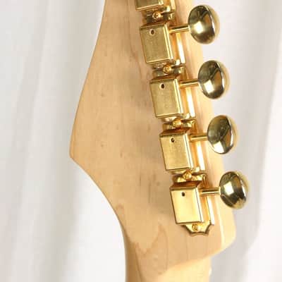 Fender Mexico Deluxe Player Stratocaster Honey Blonde image 7