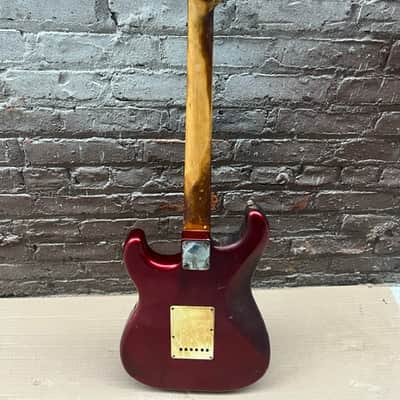 ESP Traditional MIJ Strat Style SN: 20795 - Candy Apple Red image 4
