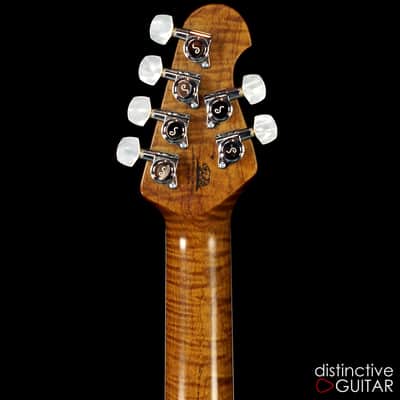 Ernie Ball Music Man Steve Morse LIMITED BFR Caramel Burst Flame #9 / 35 image 8