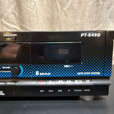 Pyle Pro PT-649D dual cassette deck - Early 2000s image 3