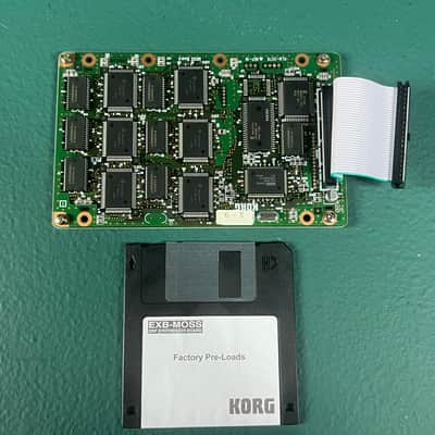 Korg EXB-MOSS Synthesizer Expansion Board KLM-2076 for Triton KARMA + preload disk
