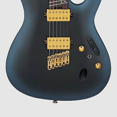 Ibanez SML721 MAM Axe Design Lab Electric Guitar. Midnight Arctic Ocean Matte image 2