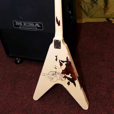 Iconic ELECTRA V shape vintage guitar - Metallica James Hetfield Gibson copy image 20