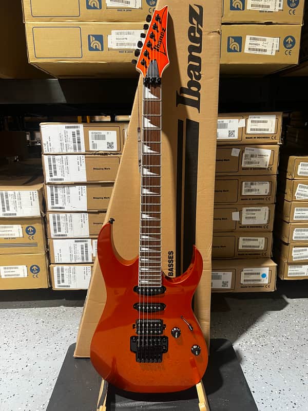 Ibanez Standard RG460DX Electric Guitar - Roadster Orange Metallic image 1