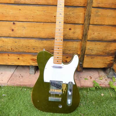 DY Guitars Francis Rossi / Status Quo tribute green relic tele body PRE-BUILD ORDER image 5