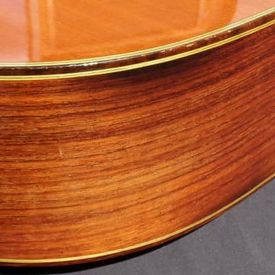 1981 K Yairi Classical Guitar Y505P Supervised by Saburo Nogami  - Natural+Deluxe Takabe Hard Case image 14