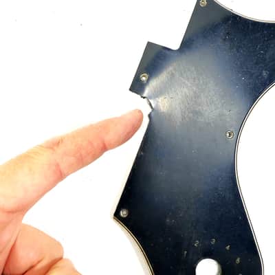 Vintage '70s Gibson L6-S Pickguard image 3