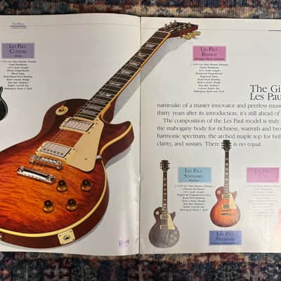 1987 Gibson The Great Adventure Legend & Future Vintage Guitar Catalogue! E14-1 image 3
