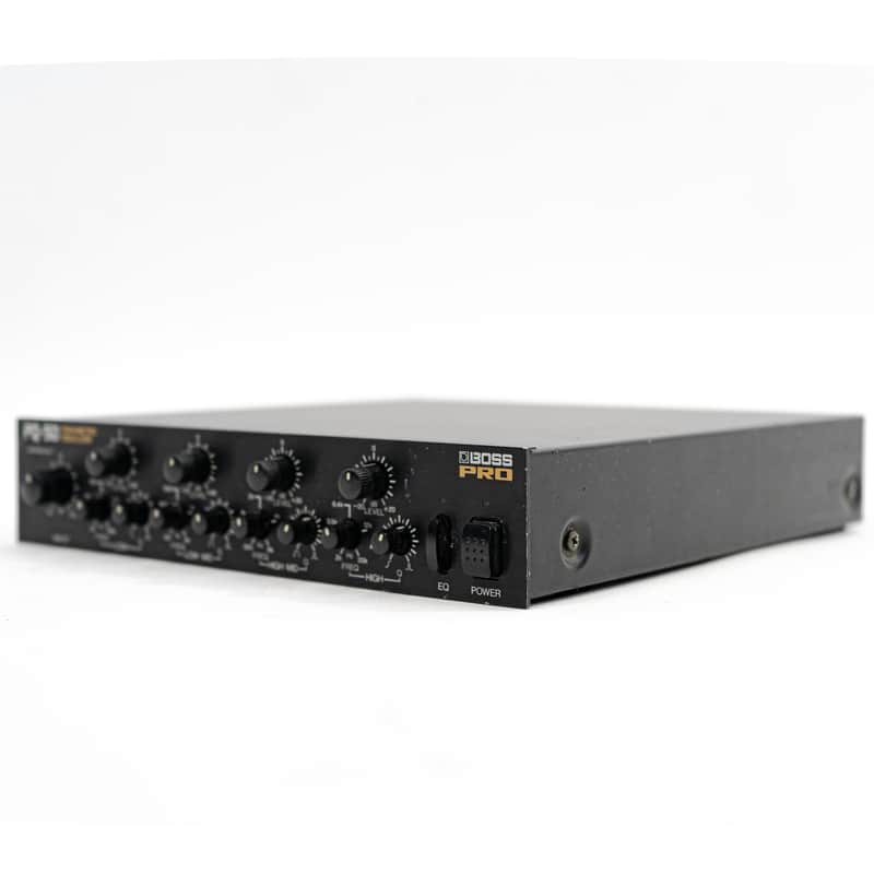Boss Pro PQ-50 Parametric Equalizer EQ Half Rack with Power Supply
