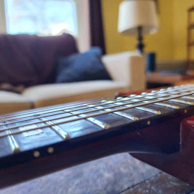 ESP LTD EC-100 QM single-cut Les Paul w/EMGs & hsc 2000s - orange burst image 10