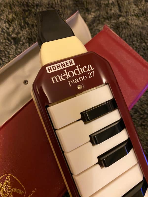 Hohner Melodica Piano 27 1961- - Red | Reverb