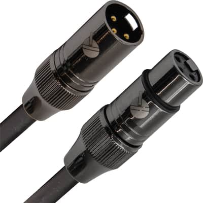 Quik-Lok ITST/MF-1 XLR Male/XLR Female 1 mt image 2