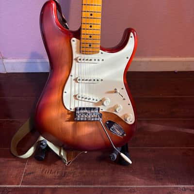 Fender American Professional II Stratocaster with Maple Fretboard 2020 - Present - Sienna Sunburst PARTSCASTER image 2