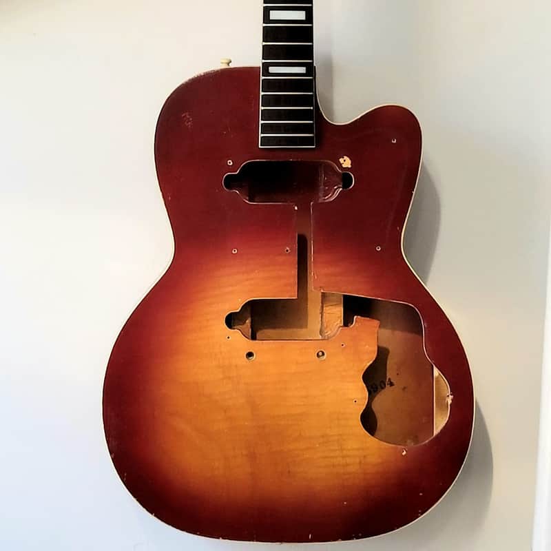 Original 50's-60's Silvertone Thin Twin Jimmy Reed Husk Kay K161 image 1