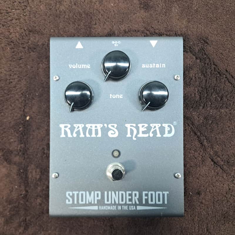 Stomp Under Foot Ram’s Head Fuzz Pedal w/Box USED image 1