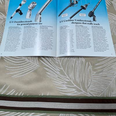 Vintage Electro-Voice Microphones Original Catalog image 11