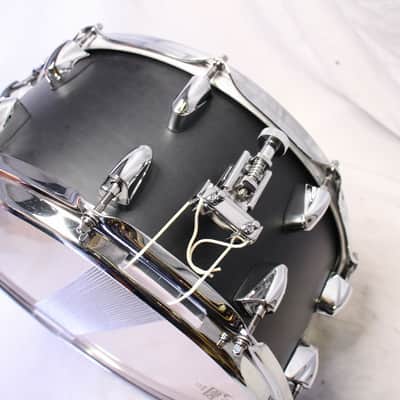 YAMAHA TMS1465CRS TOUR CUSTOM Maple Snare Licorice Satin 14x6.5 Yamaha Snare Drum (08/24) image 5