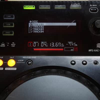 Pioneer CDJ-900 professional audio player FULLY SERVICED - new internal switches & cables image 3