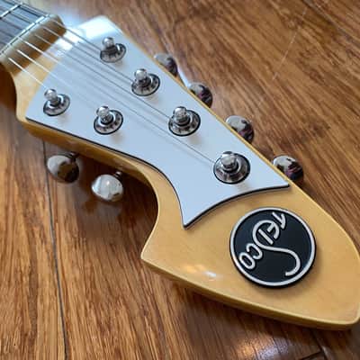 Very Rare 1990's Japanese Teisco Spectrum 5 Acrylic with OHSC. 100 built Worldwide image 13