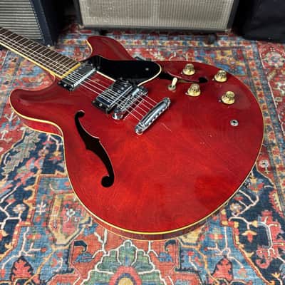 Yamaha SA700 Semi Hollowbody ES335 Type 1981 Persimmon Red image 9