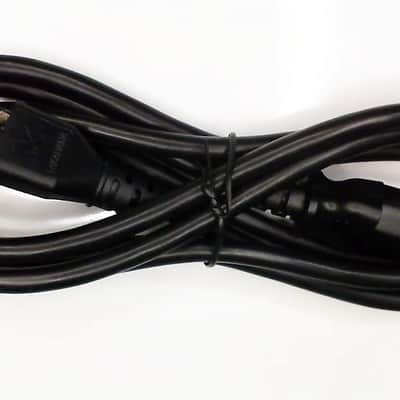 3-count bulk pack of 6-ft Power Supply Cord Cables! 7A 125v IEC C13 to NEMA 5-15P image 3