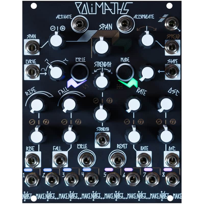 Make Noise Polimaths 8-Channel CV and Audio Event Generator Module image 1