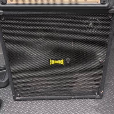 Eden WT-800B World Tour Head (2006) & Schroeder bass cab 4x10 and monster power & audio cables image 5