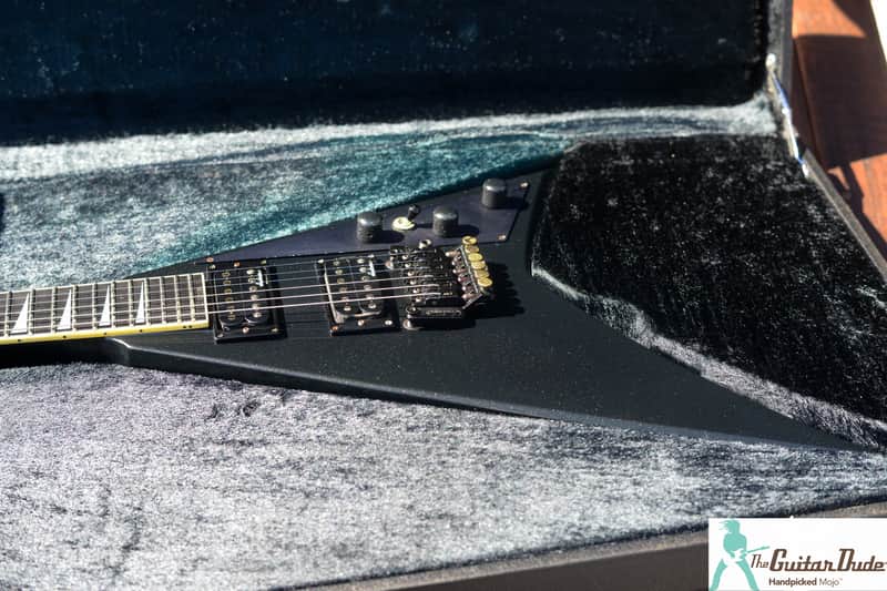 Vintage 1991 Grover Jackson Randy Rhoads Custom HH Metallic Black