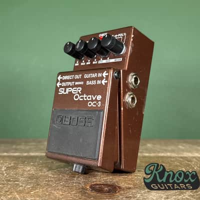 Boss OC-3 Super Octave (Dark Gray Label) 2003 - Present - Brown image 1