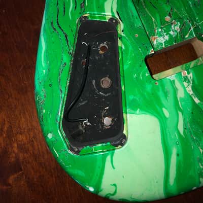Kramer 1980's Body #D1523 from Kramer Factory Sale Neptune, NJ. Weighs 8.5 lbs! Factory Paint/Finish image 6
