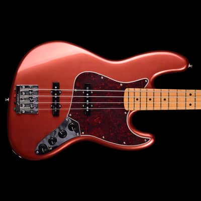 Fender Player Plus Active Jazz Bass® 2022 - Aged Candy Apple Red image 1