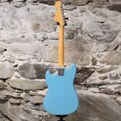 1966 Fender Musicmaster II Short Scale - Daphne Blue With Original Case image 13