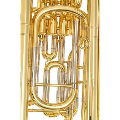 Yamaha YBB-321 Bb Tuba - Clear Lacquer image 4