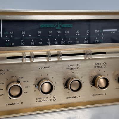 Vintage Bogen Sound Span RP40A Stereo Tube Receiver image 4
