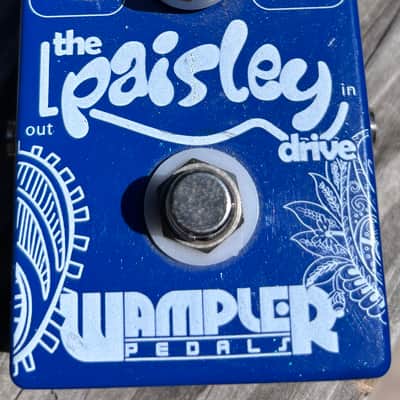 Wampler Paisley Drive 2010s - Blue image 1