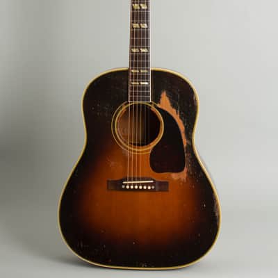 Gibson SJ Southern Jumbo Flat Top Acoustic Guitar (1954), ser. #X51*9-89, original brown hard shell case. image 1