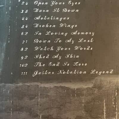 Alter Bridge - One Day Remains - Guitar Tab / Tablature Book image 3